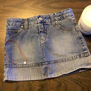 Children’s Cuffed Jean Skort